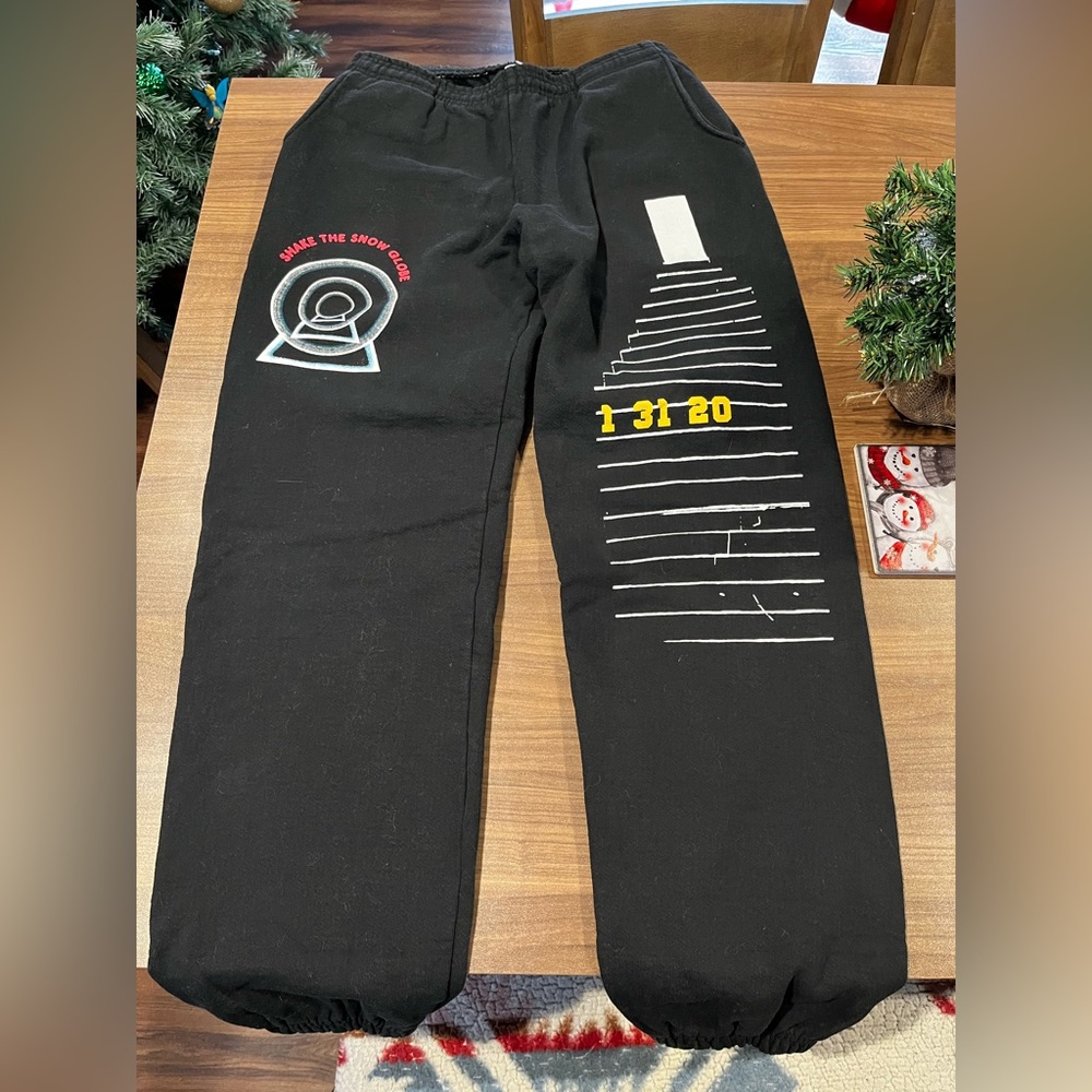 Russ “shake the snow globe” sweats